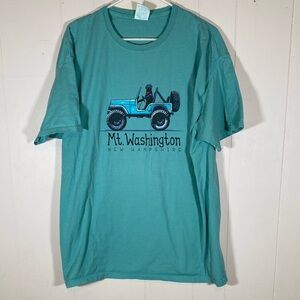 Mt. Washington New Hampshire tourist t shirt mens size Xl unisex